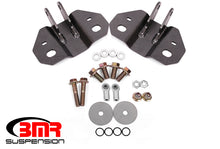 Cargar imagen en el visor de la galería, BMR Suspension 15-19 Ford Mustang Rear Upper Shock Mount- Hammertone Black