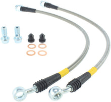 Cargar imagen en el visor de la galería, StopTech 97-03 Chevrolet Corvette Stainless Steel Front Brake Line Kit