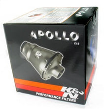 Cargar imagen en el visor de la galería, K&amp;N Universal Apollo Black Cold Air Intake - 70mm OD FLG PP