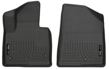 Cargar imagen en el visor de la galería, Husky Liners 13-15 Hyundai Sante Fe Sport/Sport 2.0T WeatherBeater Front Row Black Floor Liners