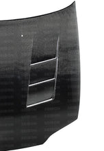 Cargar imagen en el visor de la galería, Seibon 92-95 Honda Civic 2DR/3DR TS-Style Carbon Fiber Hood