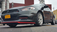 Cargar imagen en el visor de la galería, Rally Armor 13-16 Dodge Dart Black UR Mud Flap w/ Blue Logo