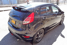 Cargar imagen en el visor de la galería, Rally Armor 13-19 Ford Fiesta ST Black UR Mud Flap w/Grey Logo