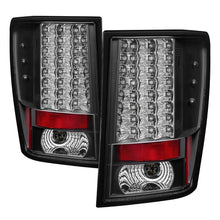 Cargar imagen en el visor de la galería, Spyder Jeep Grand Cherokee 07-10 LED Tail Lights Black ALT-YD-JGC07-LED-BK