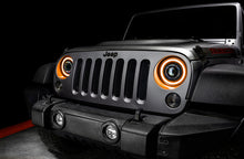 Cargar imagen en el visor de la galería, ORACLE Lighting 0718 Jeep Wrangler JK Oculus 7in Switchback Bi-LED Projector Headlights