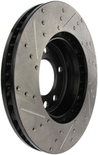 Load image into Gallery viewer, StopTech Sport Drilled &amp; Slotted Rotor - Rear Left