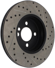 Cargar imagen en el visor de la galería, StopTech Slotted &amp; Drilled Sport Brake Rotor 07-13 Mini Cooper