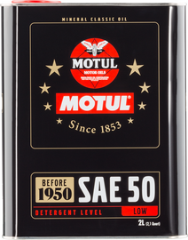 Motul Classic SAE 50 Oil - 2L