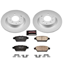 Cargar imagen en el visor de la galería, Power Stop 06-12 Ford Fusion Rear Z17 Evolution Geomet Coated Brake Kit