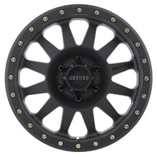 Cargar imagen en el visor de la galería, Method MR304 Double Standard 17x8.5 0mm Offset 6x5.5 108mm CB Matte Black Wheel