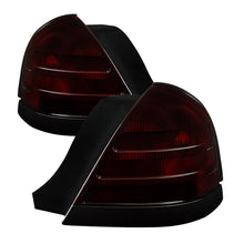 Cargar imagen en el visor de la galería, Xtune Ford Crown Victoria 1999-2011 OEM Style Tail Light Red Smoked ALT-JH-FCV98-OE-RSM