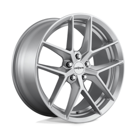 Rotiform R133 FLG Wheel 18x8.5 5x112 45 Offset - Gloss Silver