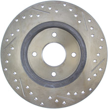 Cargar imagen en el visor de la galería, StopTech Slotted &amp; Drilled Sport Brake Rotor