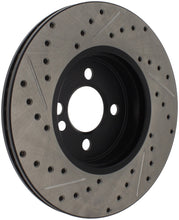 Cargar imagen en el visor de la galería, StopTech Slotted &amp; Drilled Sport Brake Rotor 07-13 Mini Cooper