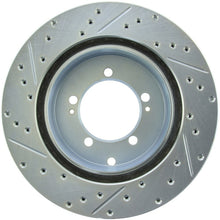 Cargar imagen en el visor de la galería, StopTech Select Sport Drilled &amp; Slotted Rotor - Front Right