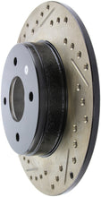 Cargar imagen en el visor de la galería, StopTech Slotted &amp; Drilled Sport Brake Rotor