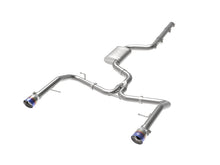 Cargar imagen en el visor de la galería, afe 19-21 VW Jetta GLI (MKVII) L4-2.0L (t) MACH Force-Xp 304 SS Cat-Back Exhaust System Blue Tips