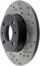 Cargar imagen en el visor de la galería, StopTech Slotted &amp; Drilled Sport Brake Rotor