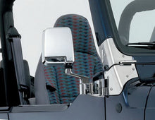 Cargar imagen en el visor de la galería, Rampage 1987-1995 Jeep Wrangler(YJ) Half Door Side Mirrors - Chrome