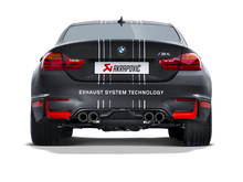 Load image into Gallery viewer, Akrapovic 14-17 BMW M3/M4 (F80/F82) Slip-On Line (Titanium) (Req. Tips)