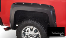 Cargar imagen en el visor de la galería, Bushwacker 16-18 Chevy Silverado 1500 Fleetside Pocket Style Flares 4pc 69.3in Bed - Black