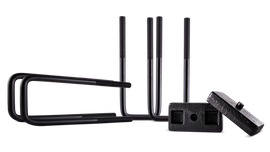 Body Armor 4x4 07-13 19-20 Sierra/Silverado 1500 2WD/4WD 1inch Block and U Bolt Kit