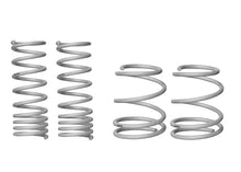 Cargar imagen en el visor de la galería, Whiteline 08-14 Subaru Impreza WRX GE/GH/GR/GV Performance Lowering Springs