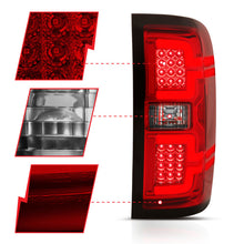 Load image into Gallery viewer, ANZO 2014-2018 Chevy Silverado 1500 LED Taillights Red/Clear