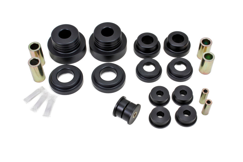 BMR 10-15 5th Gen Camaro Race Version Rear Cradle Bushing Kit (BK026 BK027) - Black