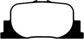 EBC 00-01 Lexus ES300 3.0 Ultimax2 Rear Brake Pads