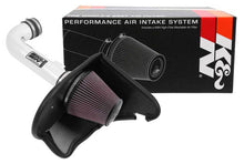 Cargar imagen en el visor de la galería, K&amp;N 16-17 Chevy Camaro 3.6L Silver Typhoon Short Ram Intake