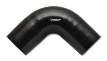 Cargar imagen en el visor de la galería, Vibrant 4 Ply Reinforced Silicone Elbow Connector - 4.5in I.D. - 90 deg. Elbow (BLACK)