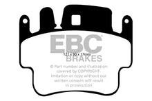 Cargar imagen en el visor de la galería, EBC 98-05 Porsche 911 996 3.4 Carrera 2 (Iron Rotor) Redstuff Frt Brake Pad (Check EBC Fit Guide)