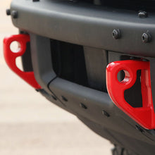 Cargar imagen en el visor de la galería, Ford Racing 2021+ Bronco Front Bumper Tow Hooks - Red (Pair)