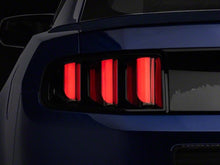 Cargar imagen en el visor de la galería, Raxiom 13-14 Ford Mustang Vector V2 Tail Lights- Black Housing (Clear Lens)