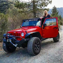 Cargar imagen en el visor de la galería, DV8 Offroad 07-18 Jeep Wrangler JK/JL FS-1 Full Length Steel Front Bumper