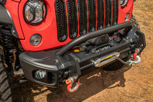 Cargar imagen en el visor de la galería, Rugged Ridge Arcus Front Bumper Tube Overrider Black JK