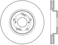 Cargar imagen en el visor de la galería, StopTech Slotted Sport Brake Rotor 2014 Honda Accord V6 Front Left