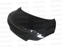 Cargar imagen en el visor de la galería, Seibon 08-09 Infiniti G37 2-door OEM Carbon Fiber Trunk Lid