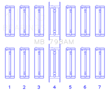 Load image into Gallery viewer, King Engine Bearings BMW M20B20-23-25-27/M50B25/M52B20-25-28 Main Bearing Set - Size STD