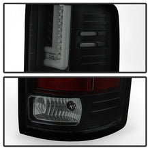 Cargar imagen en el visor de la galería, Spyder GMC Sierra 14-16 LED Tail Lights Black Smoke ALT-YD-GS14-LBLED-BSM