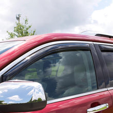 Cargar imagen en el visor de la galería, AVS 05-12 Nissan Pathfinder Ventvisor In-Channel Front &amp; Rear Window Deflectors 4pc - Smoke