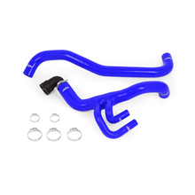 Cargar imagen en el visor de la galería, Mishimoto 10-14 Ford F-150 Raptor 6.2L V8 Blue Silicone Radiator Hose Kit