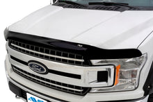 Cargar imagen en el visor de la galería, AVS 08-10 Ford F-250 (Behind Grille) Bugflector Deluxe 3pc Medium Profile Hood Shield - Smoke