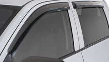 Cargar imagen en el visor de la galería, Stampede 2019 Chevy Silverado 1500 Double Cab Pickup Tape-Onz Sidewind Deflector 4pc - Smoke