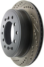 Cargar imagen en el visor de la galería, StopTech Slotted &amp; Drilled Sport Brake Rotor