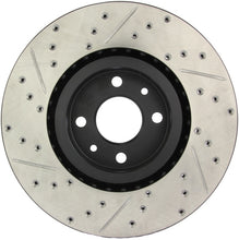 Cargar imagen en el visor de la galería, StopTech Slotted &amp; Drilled Sport Brake Rotor