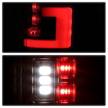 Cargar imagen en el visor de la galería, Spyder 17-18 Ford F250 (w/Blind Spot Sens./LED Model Only) LED Tail Lights-Blk ALT-YD-FS17BS-LED-BK