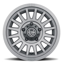 Cargar imagen en el visor de la galería, ICON Recon SLX 17x8.5 6x5.5 BP 0mm Offset 4.75in BS 106.1mm Bore Charcoal Wheel