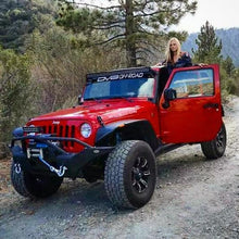 Cargar imagen en el visor de la galería, DV8 Offroad 07-18 Jeep Wrangler JK/JL FS-1 Full Length Steel Front Bumper